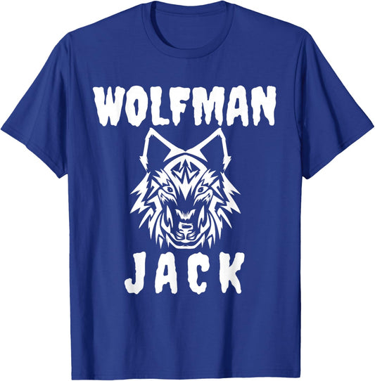 Wolfman Jack T-Shirt - T-Shirt | Royal