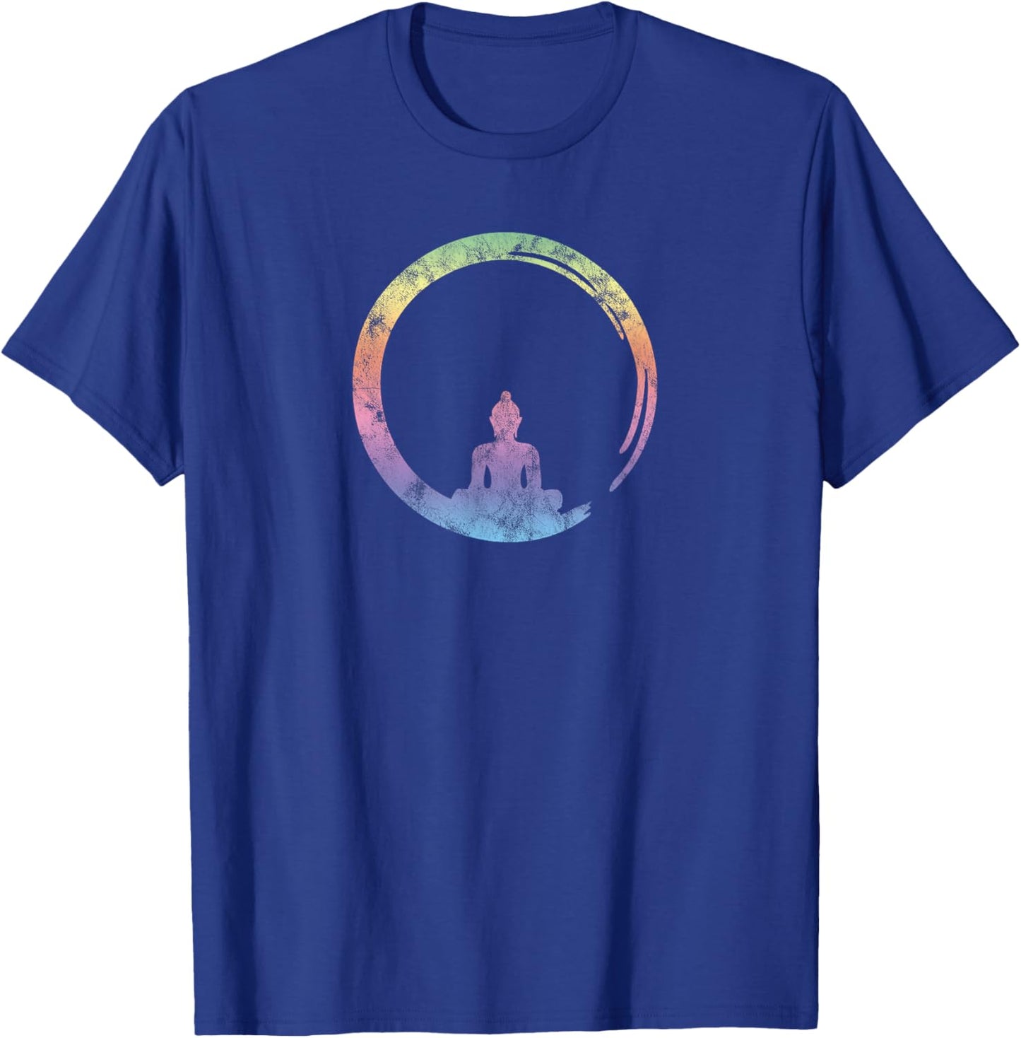 Enso, Zen, Circle, Symbol Buddhism Buddha Meditation Yoga T-Shirt - T-Shirt | Royal