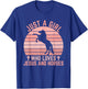 Just A Girl Who Loves Jesus And Horses - Christian Riders T-Shirt - T-Shirt | Royal