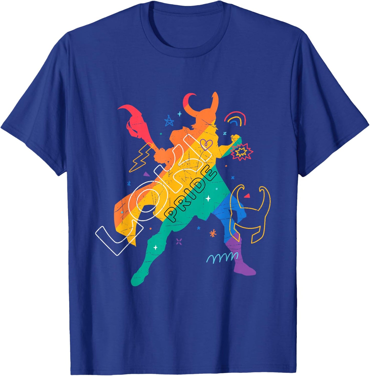 Marvel Loki Pride T-Shirt - T-Shirt | Royal