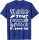 Shake Your Pom-Poms It's Game Day Cheerleader Cheer Mom Cute T-Shirt - T-Shirt | Royal