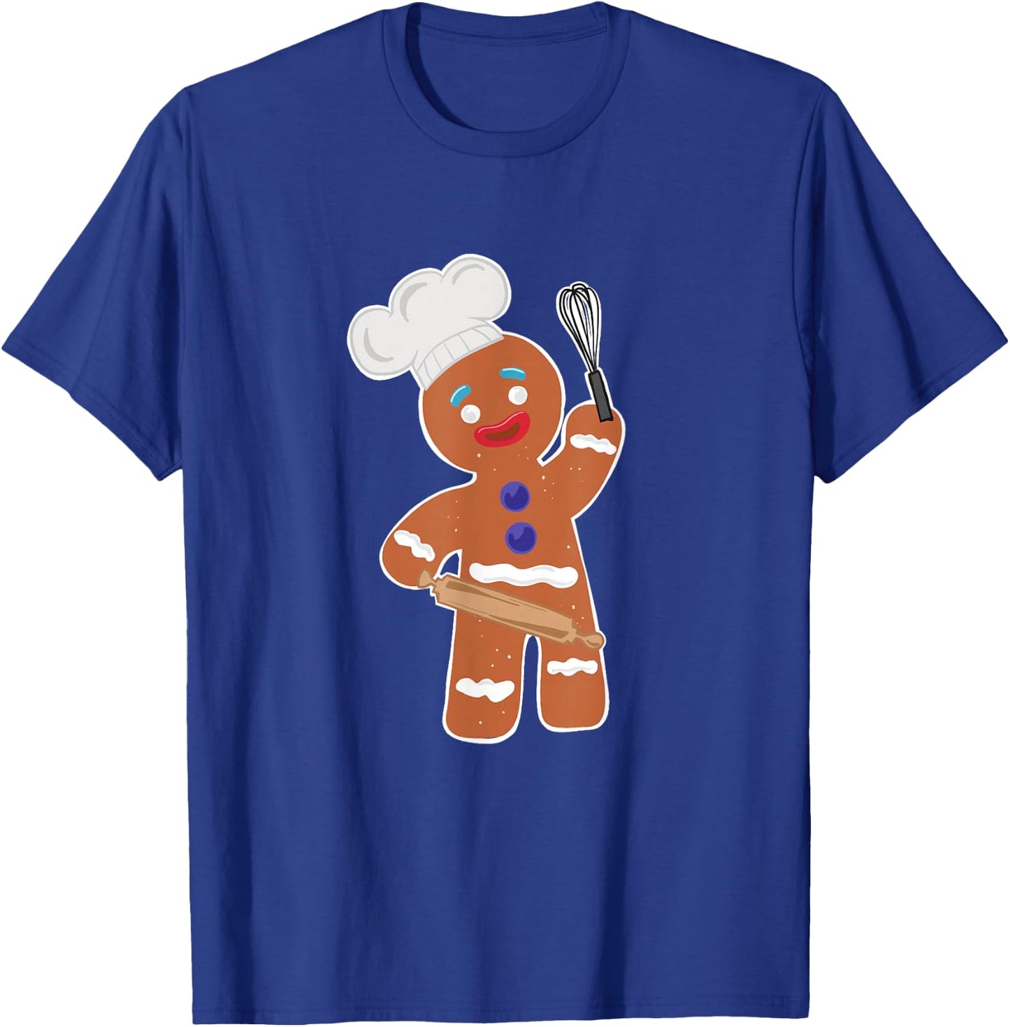 Gingerbread Man Christmas baking T-Shirt - T-Shirt | Royal