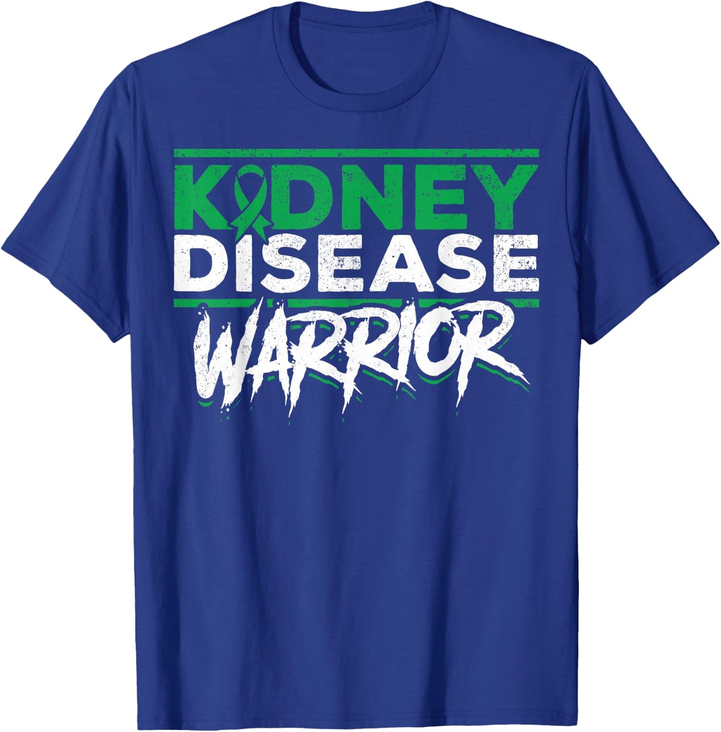 CKD Awareness Chronic Kidney Disease Warrior CKD Support CKD T-Shirt - T-Shirt | Royal