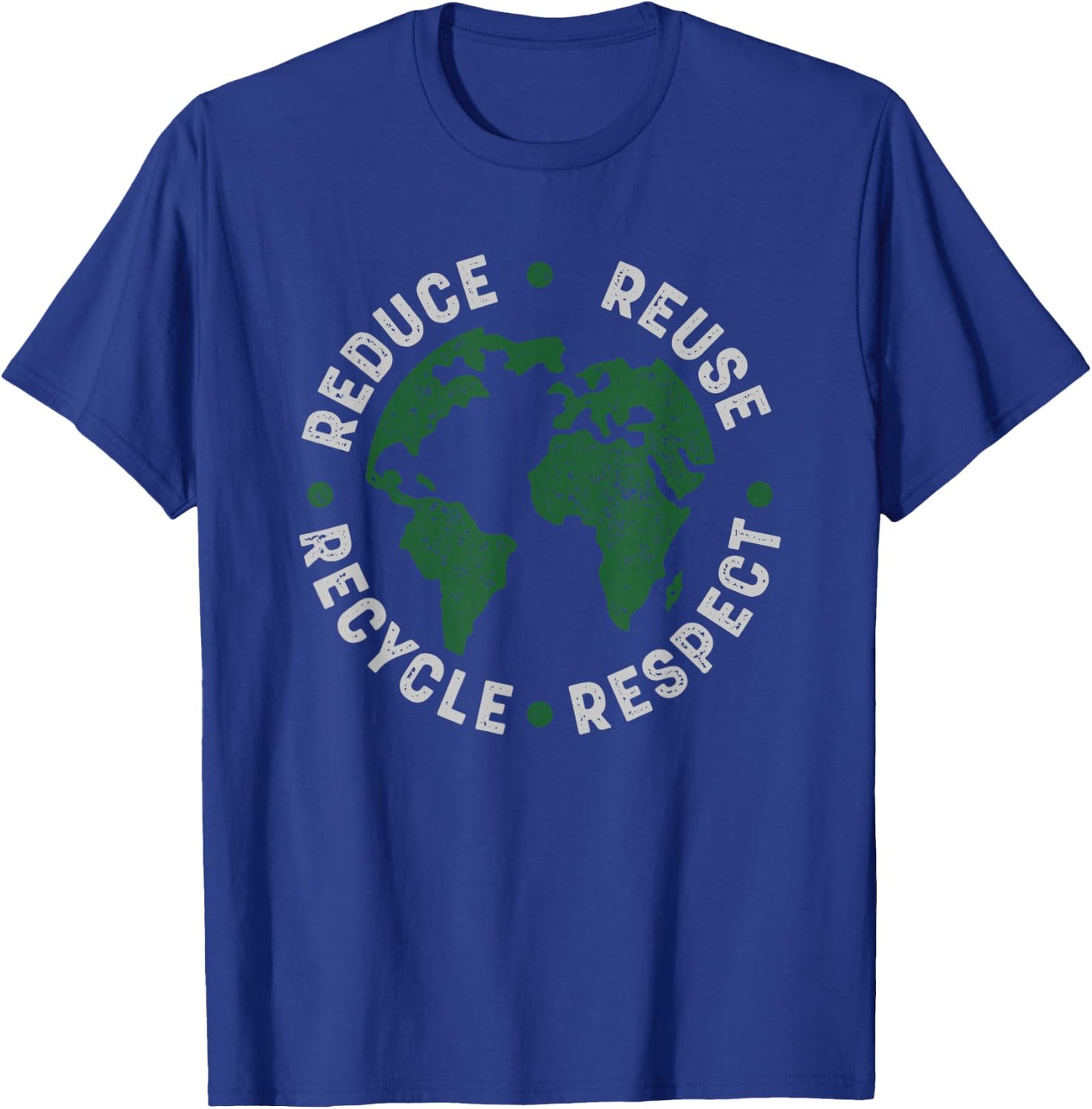 Earth Day Shirt Teacher Environment Day Recycle Earth Day , Black T-Shirt - T-Shirt | Royal