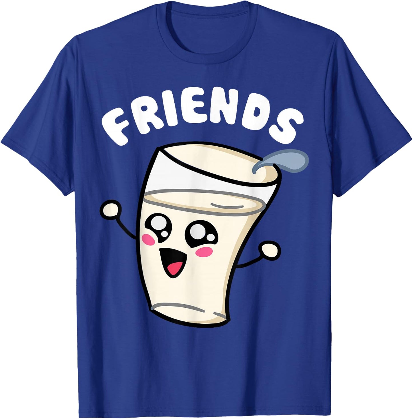 Cookies And Milk - 2 Of 2 - Couple Matching - Best Friends T-Shirt - T-Shirt | Royal