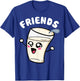 Cookies And Milk - 2 Of 2 - Couple Matching - Best Friends T-Shirt - T-Shirt | Royal