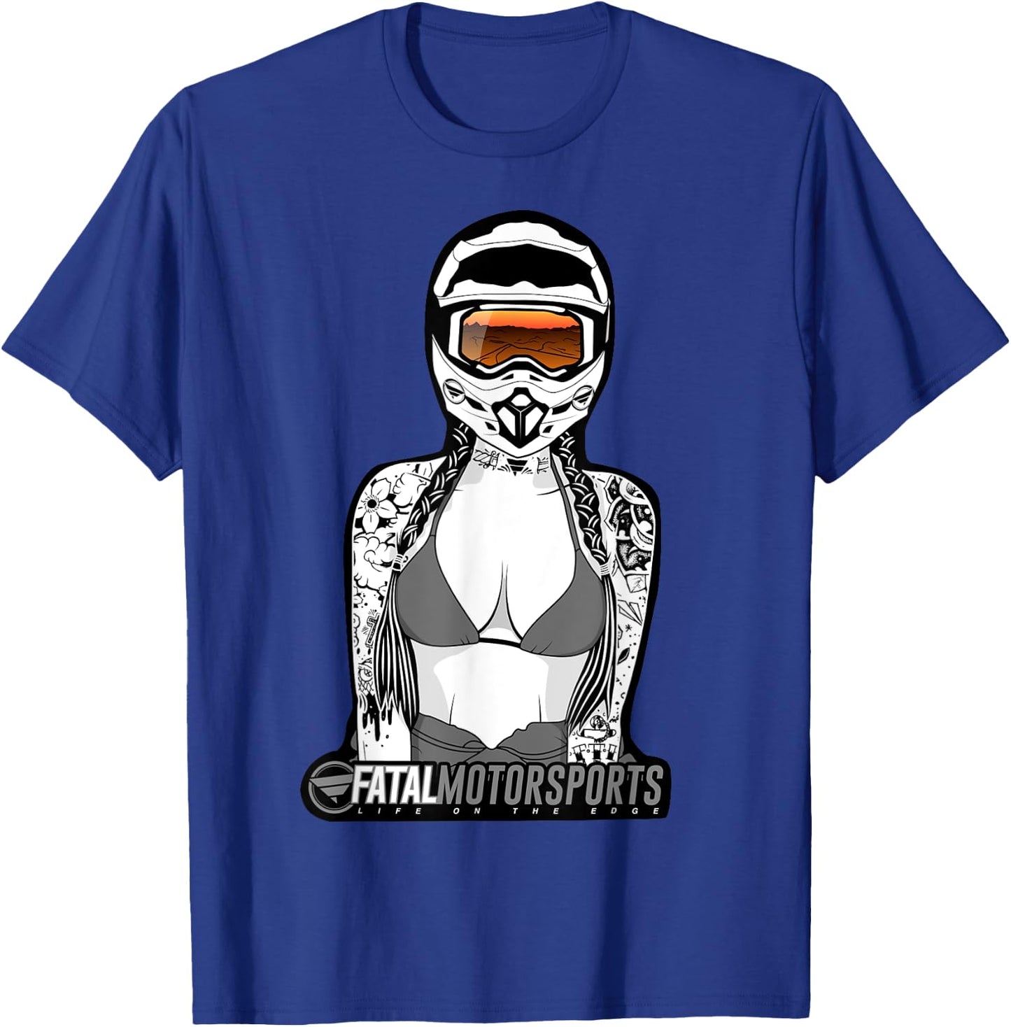 Goggles T-Shirt - T-Shirt | Royal