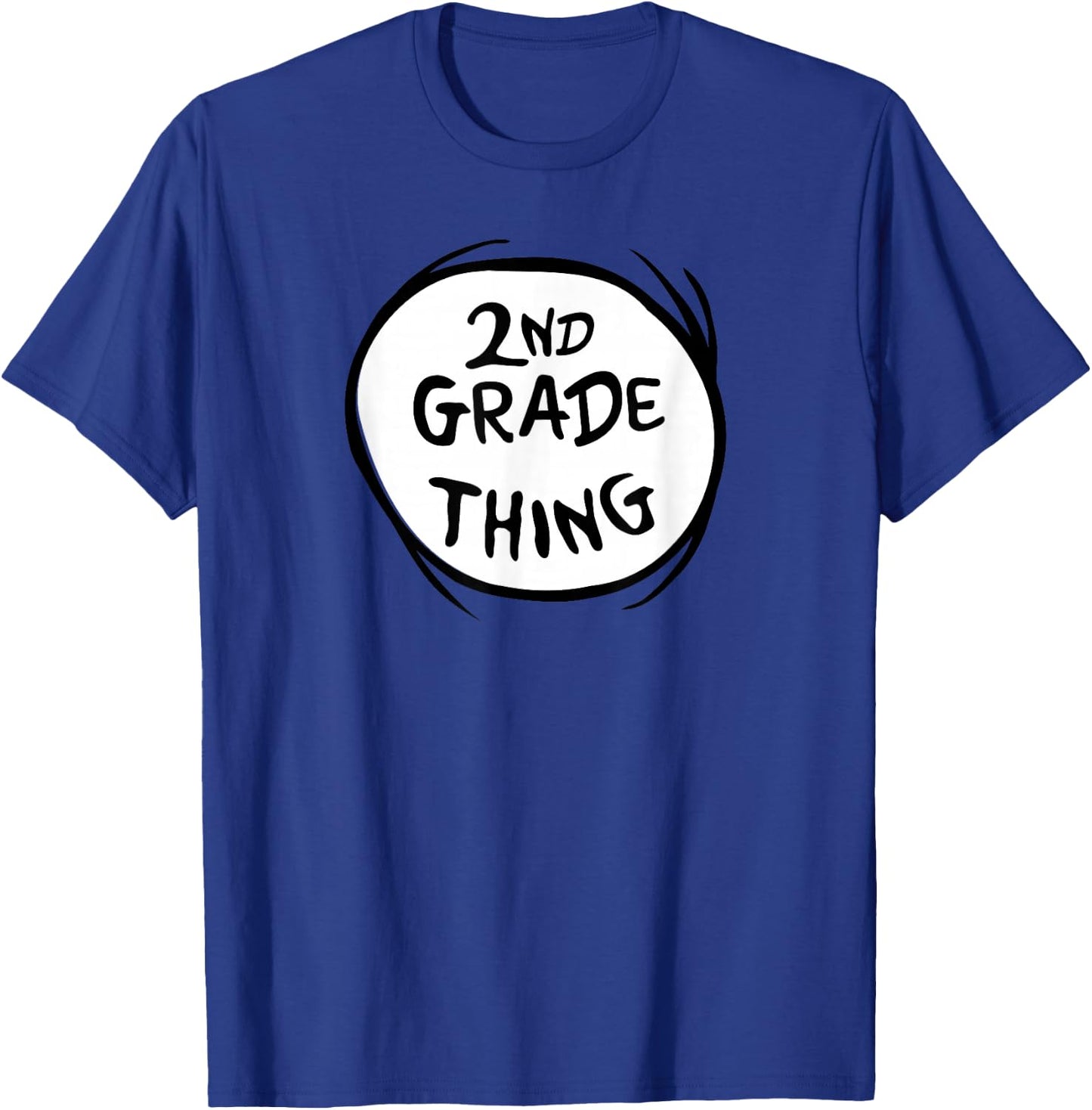Dr. Seuss 2nd Grade Thing T-Shirt - T-Shirt | Royal