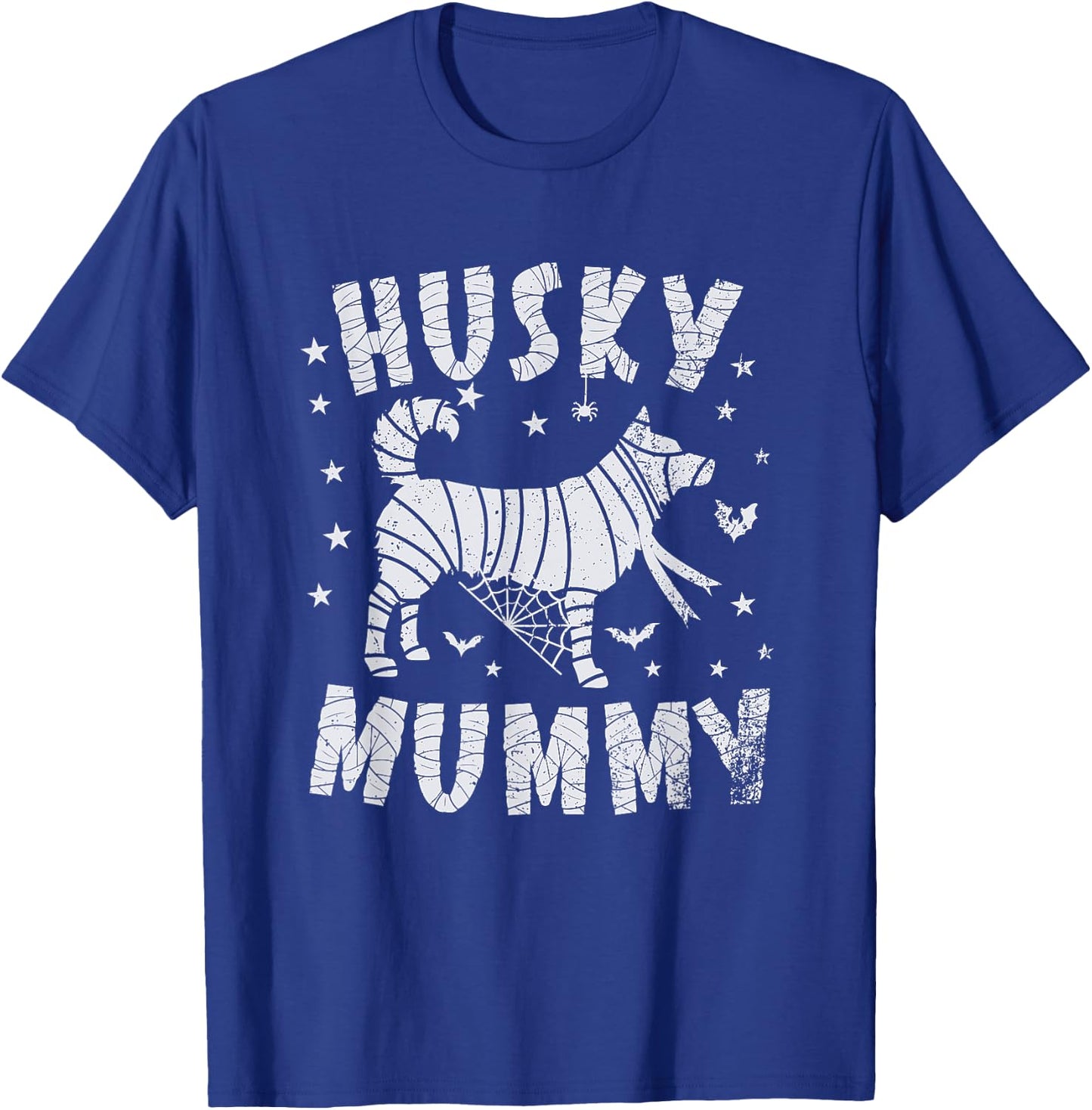 Siberian Husky Mummy - Halloween T-Shirt - T-Shirt | Royal