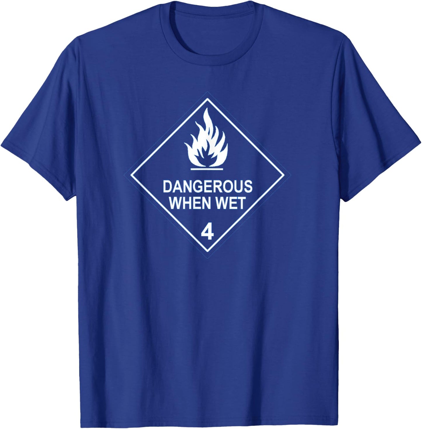 Dangerous for wet tea T-Shirt - T-Shirt | Royal