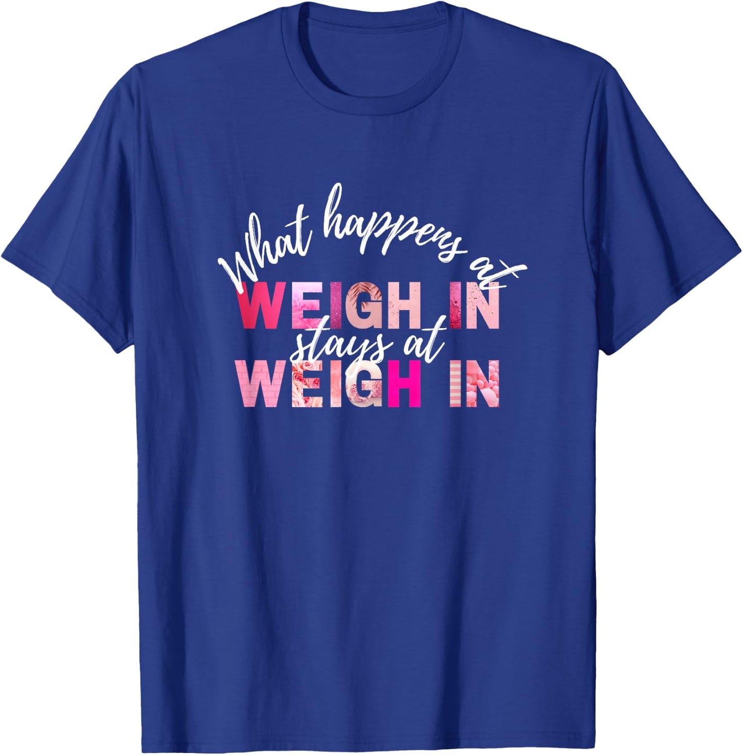 Funny World of Weight Loss Slimming Watcher Weigh In Day T-Shirt - T-Shirt | Royal