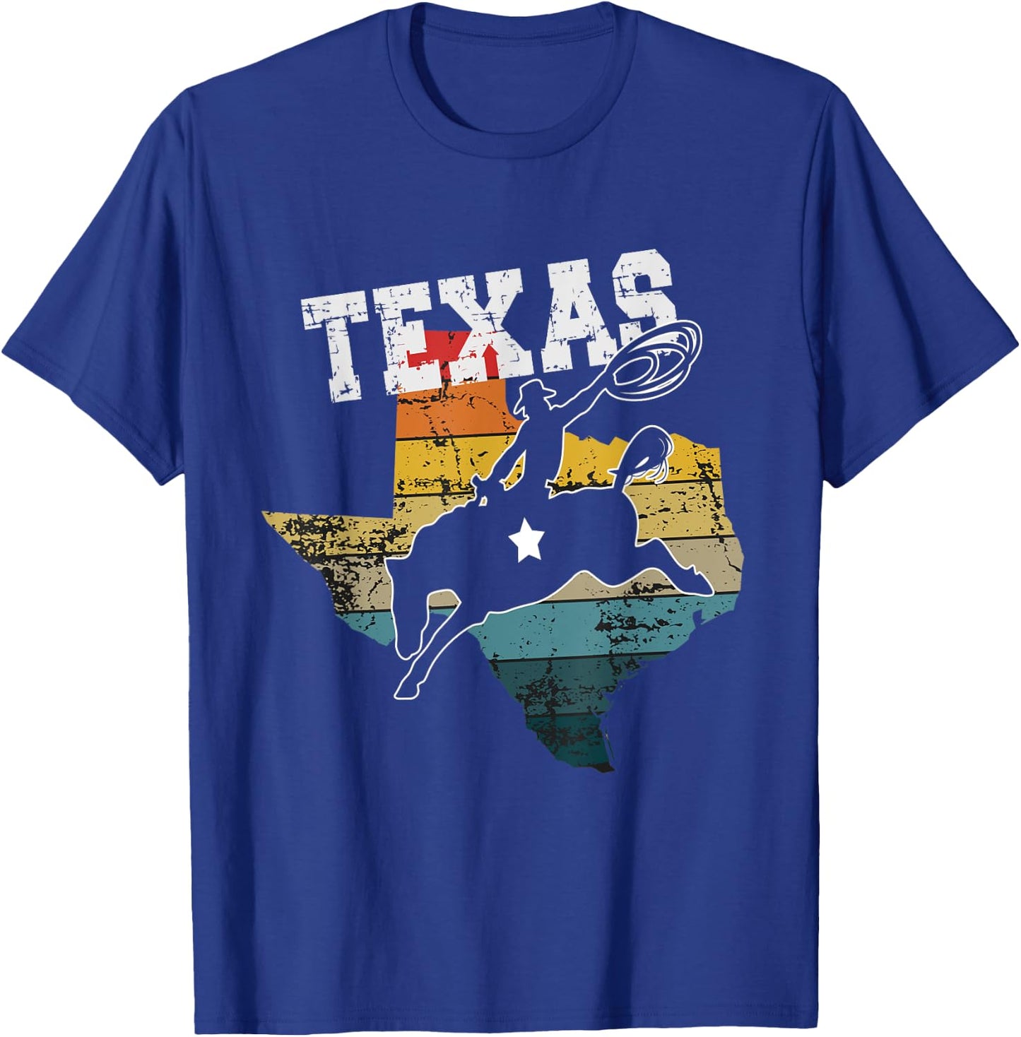 Vintage Texas Rodeo T-Shirt - T-Shirt | Royal