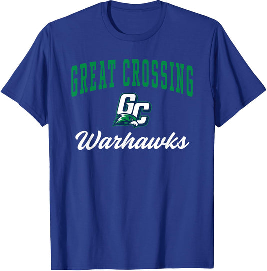 Great Crossing High School Warhawks C3 T-Shirt - T-Shirt | Royal