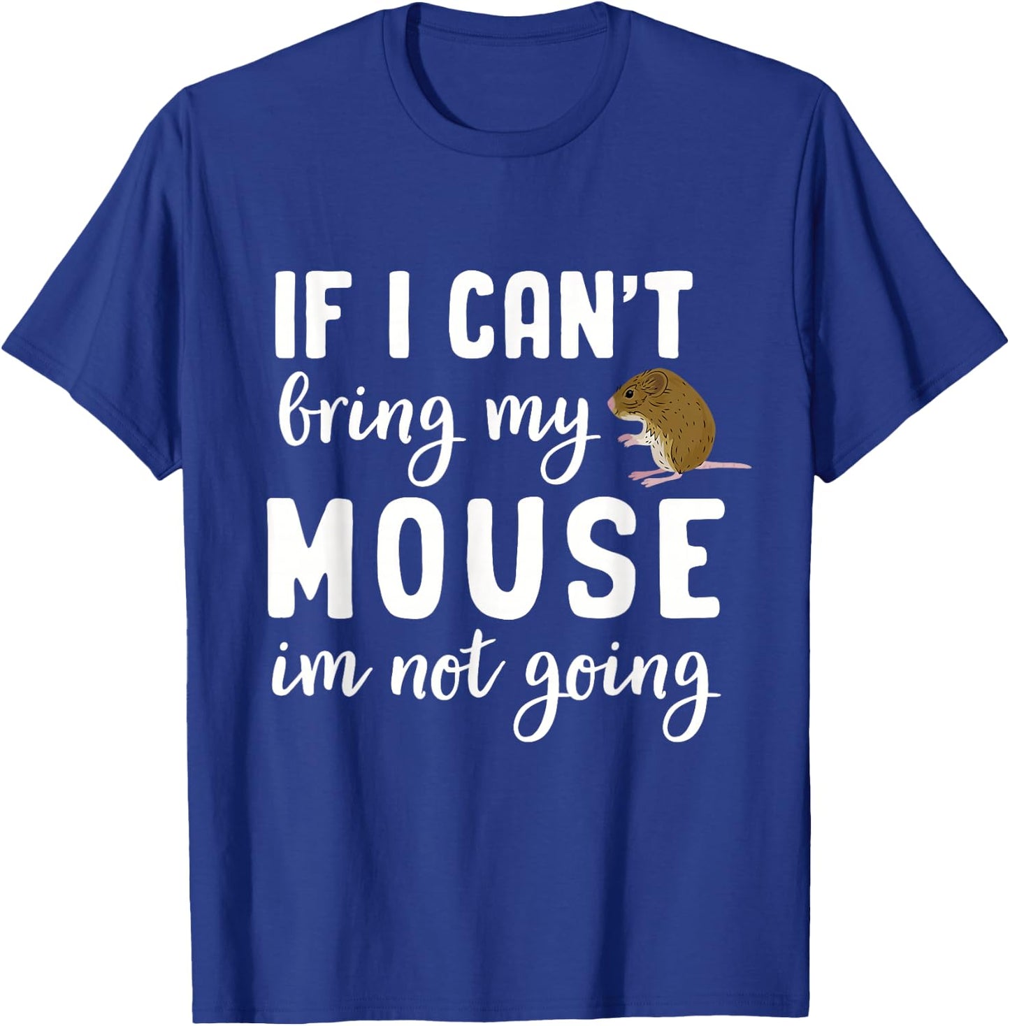 Mouse Gifts For Kids Maus Rodent Ratón Mouse Lovers Gerbil T-Shirt - T-Shirt | Royal