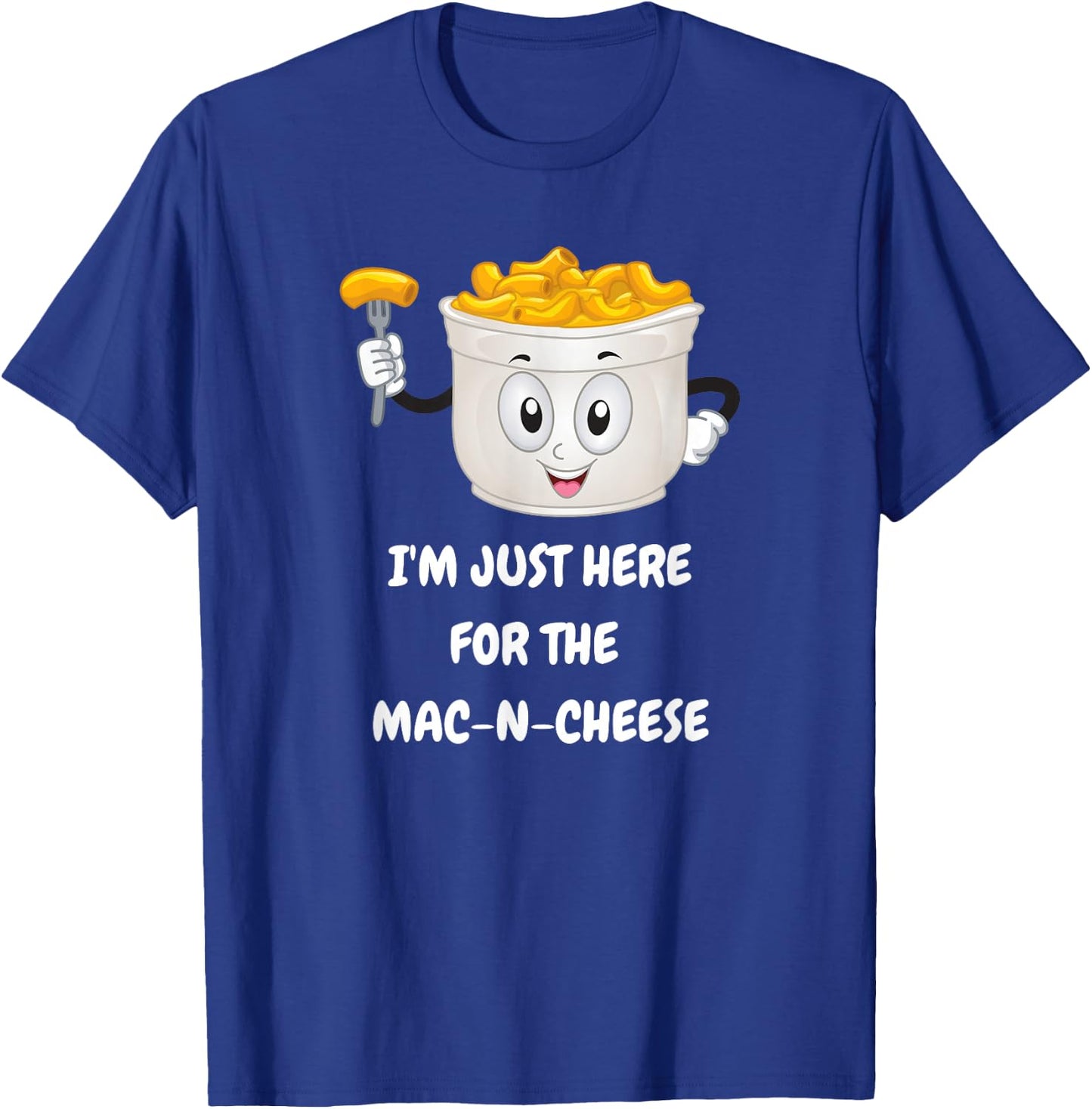 I'm just here for The Mac-N-Cheese Funny Kids Shirt T-Shirt - T-Shirt | Royal