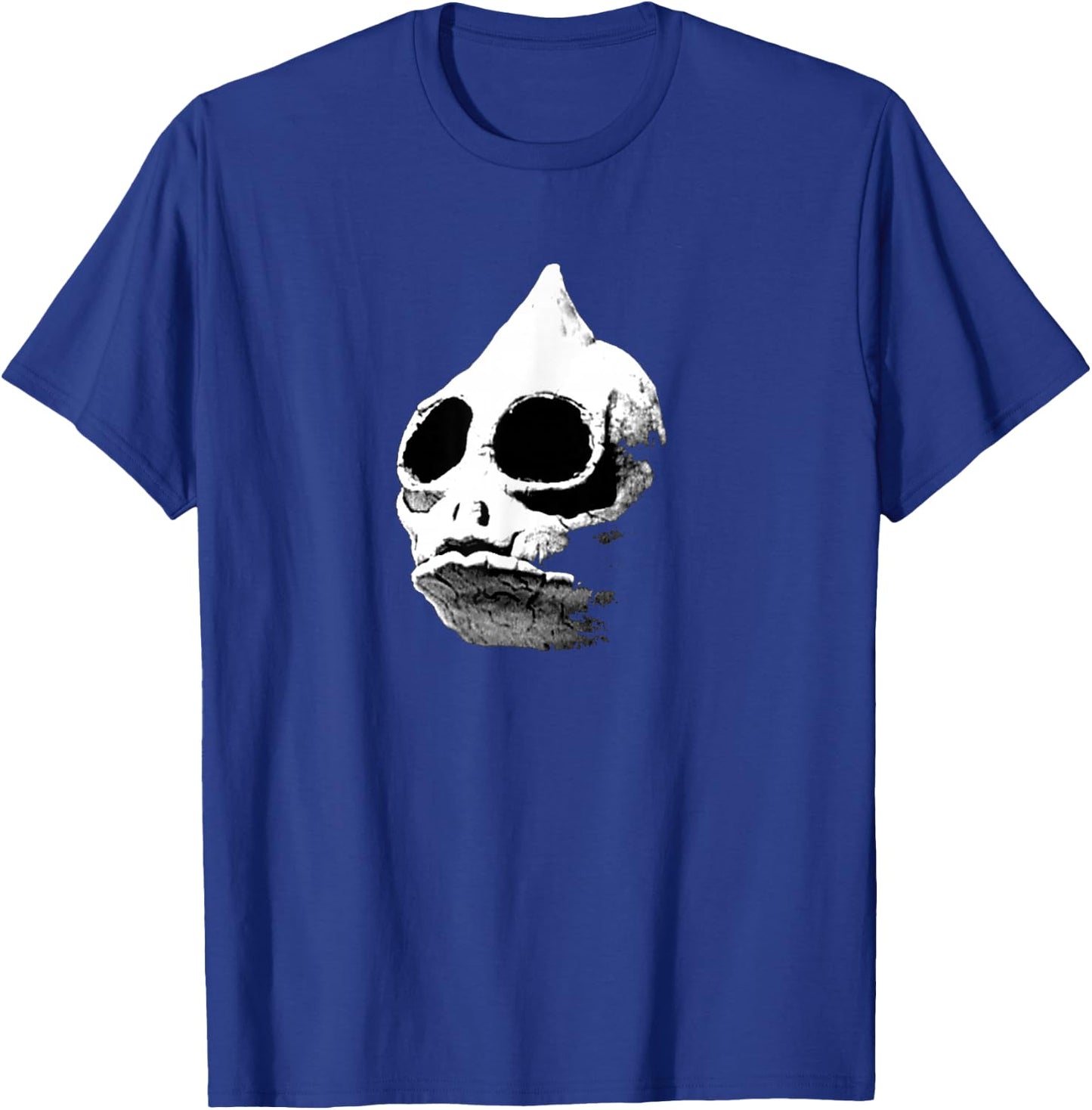 Retro Sleestak reptilian skull graphic T-Shirt - T-Shirt | Royal