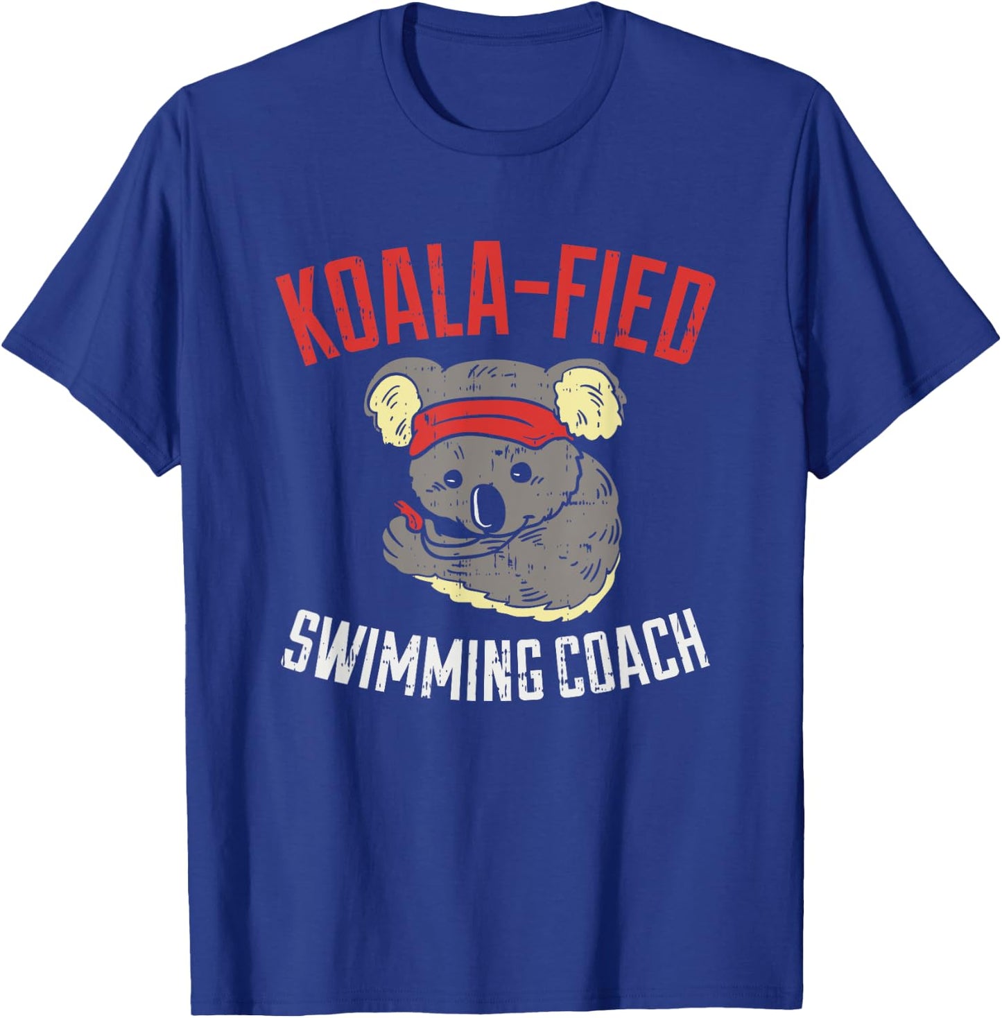 Swim Coach Saying - Cute Swimming Coach Appreciation Gifts T-Shirt - T-Shirt | Royal