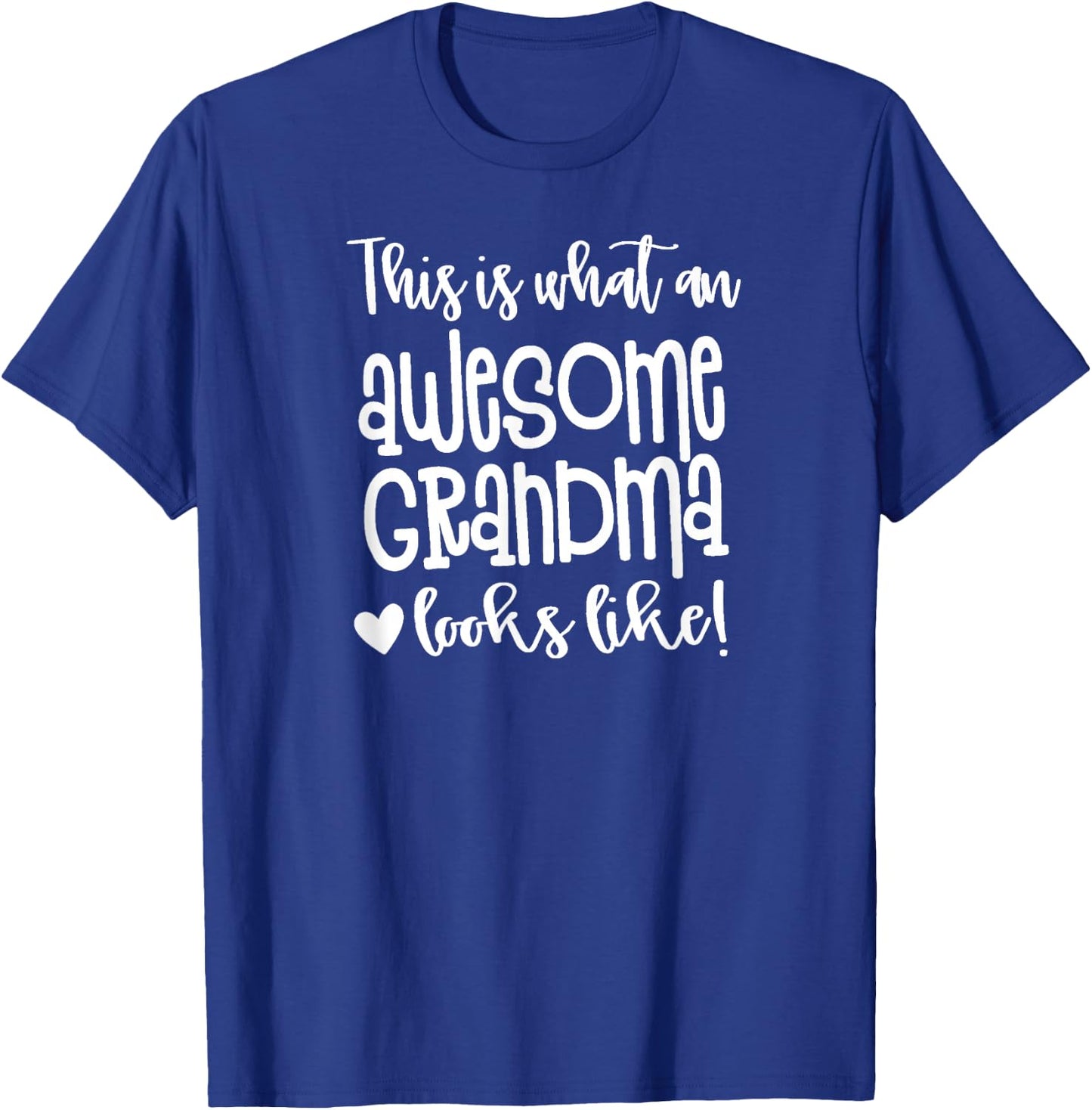 Awesome Grandma - Great Gift Grandmas, Nanas, and More T-Shirt - T-Shirt | Royal