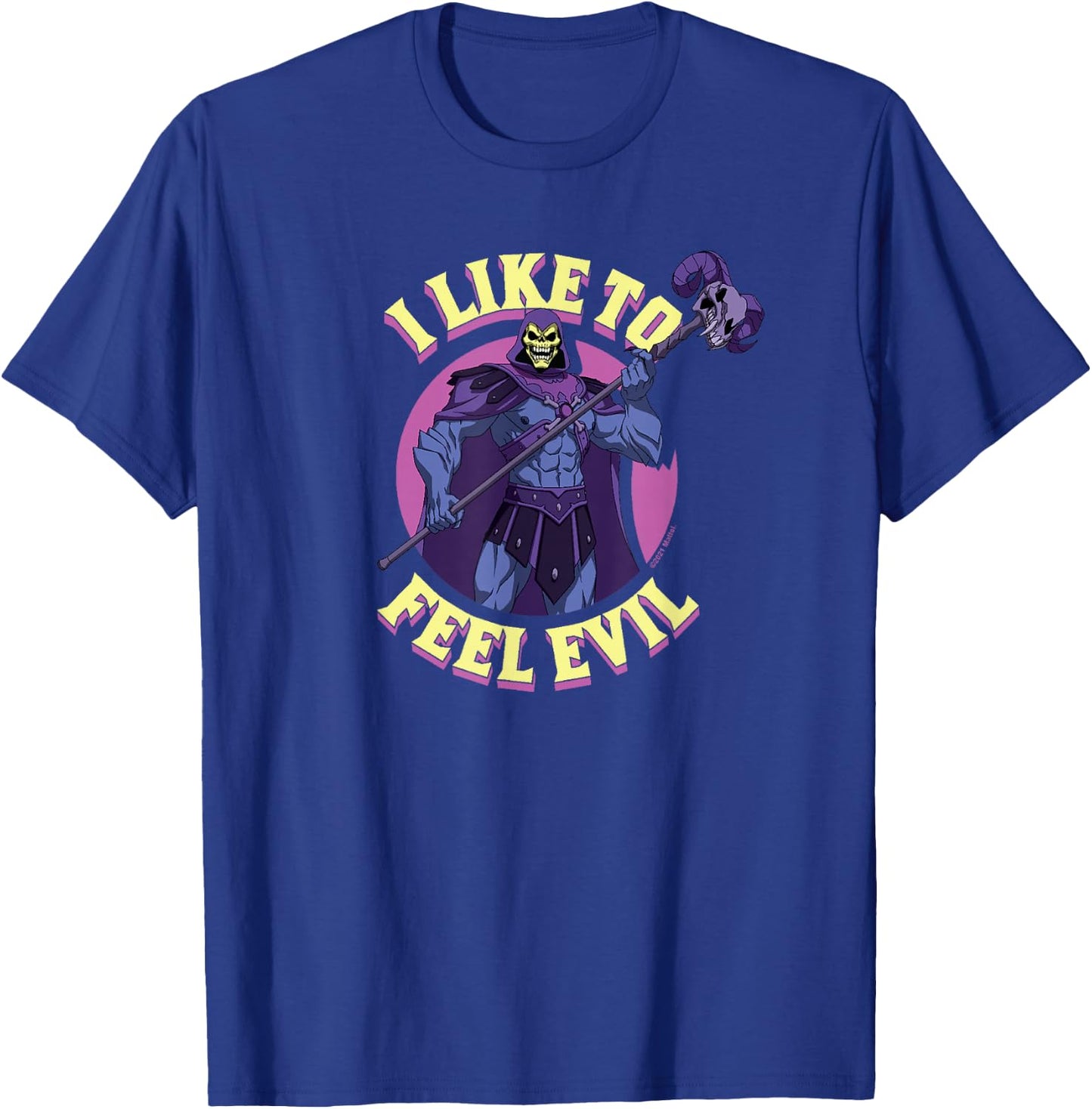 Masters of The Universe: Revelation - Skeletor Feel Evil T-Shirt - T-Shirt | Royal
