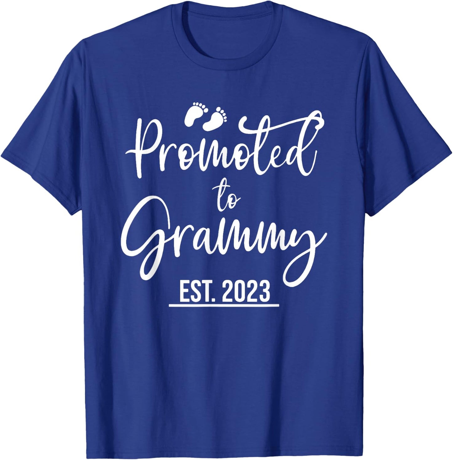 Promoted to Grammy Est 2023, GiGi Established T-Shirt - T-Shirt | Royal
