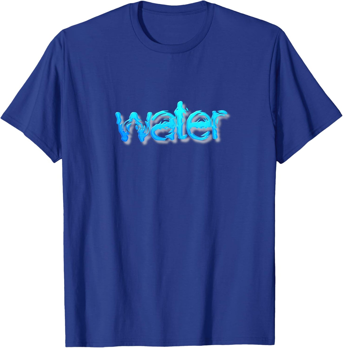 Water Funny Party Costume Elements Couple Matching T-Shirt - T-Shirt | Royal