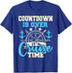 Countdown is Over It's Cruise Time - Cruising Lover Cruiser T-Shirt - T-Shirt | Royal