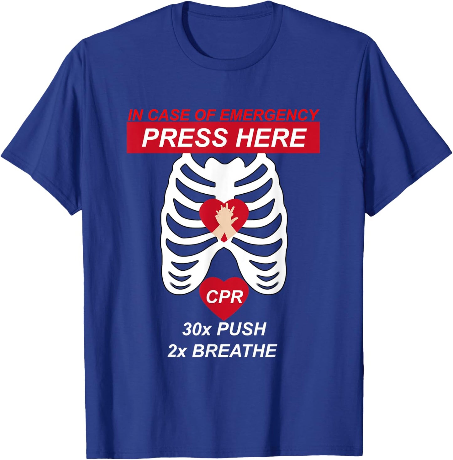 Cpr Instructor First Aid , Women and Kids T-Shirt - T-Shirt | Royal