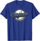 Oklahoma Vintage Baseball Throwback Retro Design T-Shirt - T-Shirt | Royal