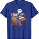 I'm Not A Robot Technology Funny Robotic Engineer Internet T-Shirt - T-Shirt | Royal