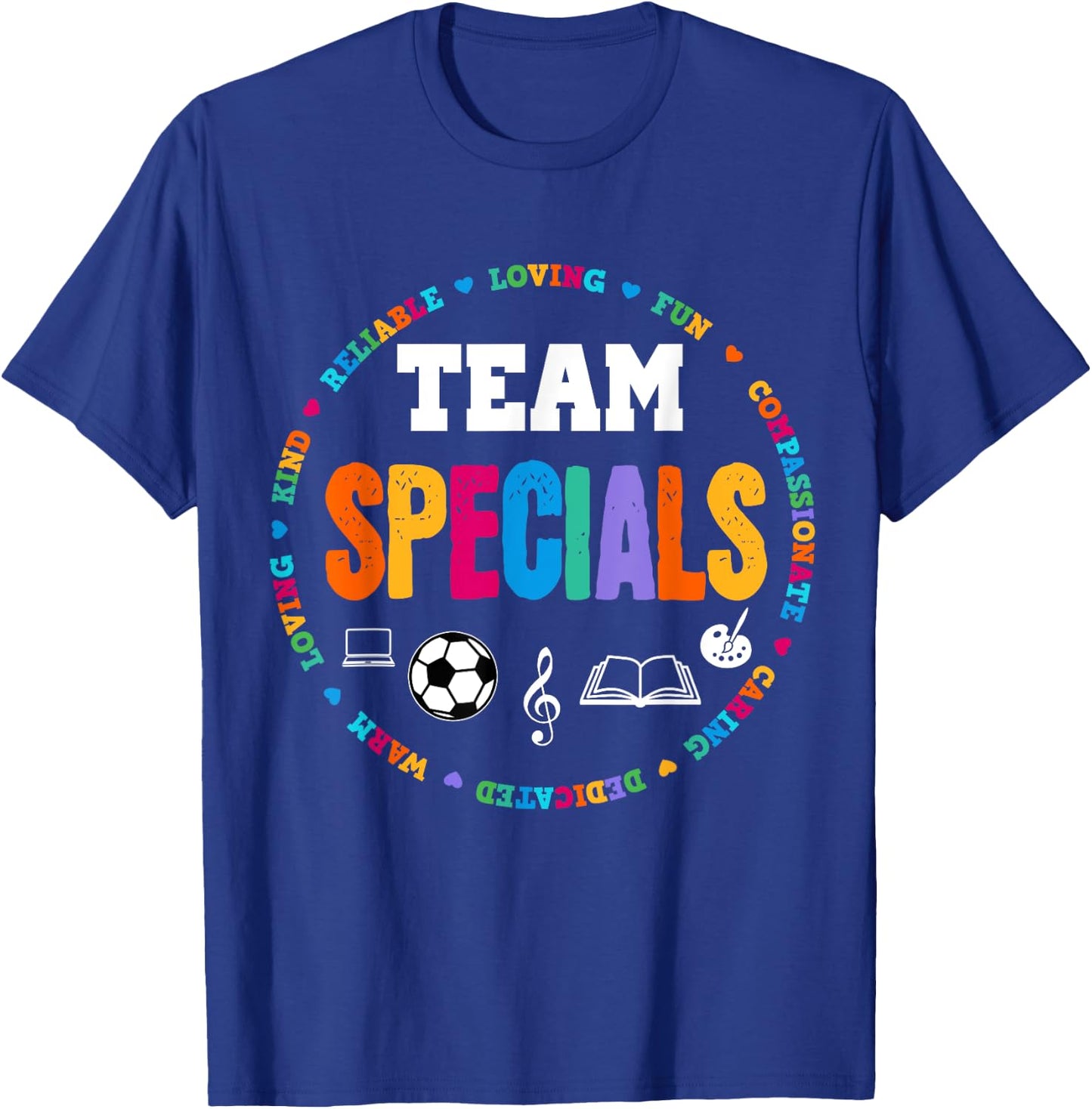 TEAM Specials Teacher TRIBE Squad Back To Primary School T-Shirt - T-Shirt | Royal