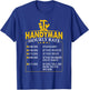 Handyman Hourly Rate - Funny Handyman Extra Charges T-Shirt - T-Shirt | Royal