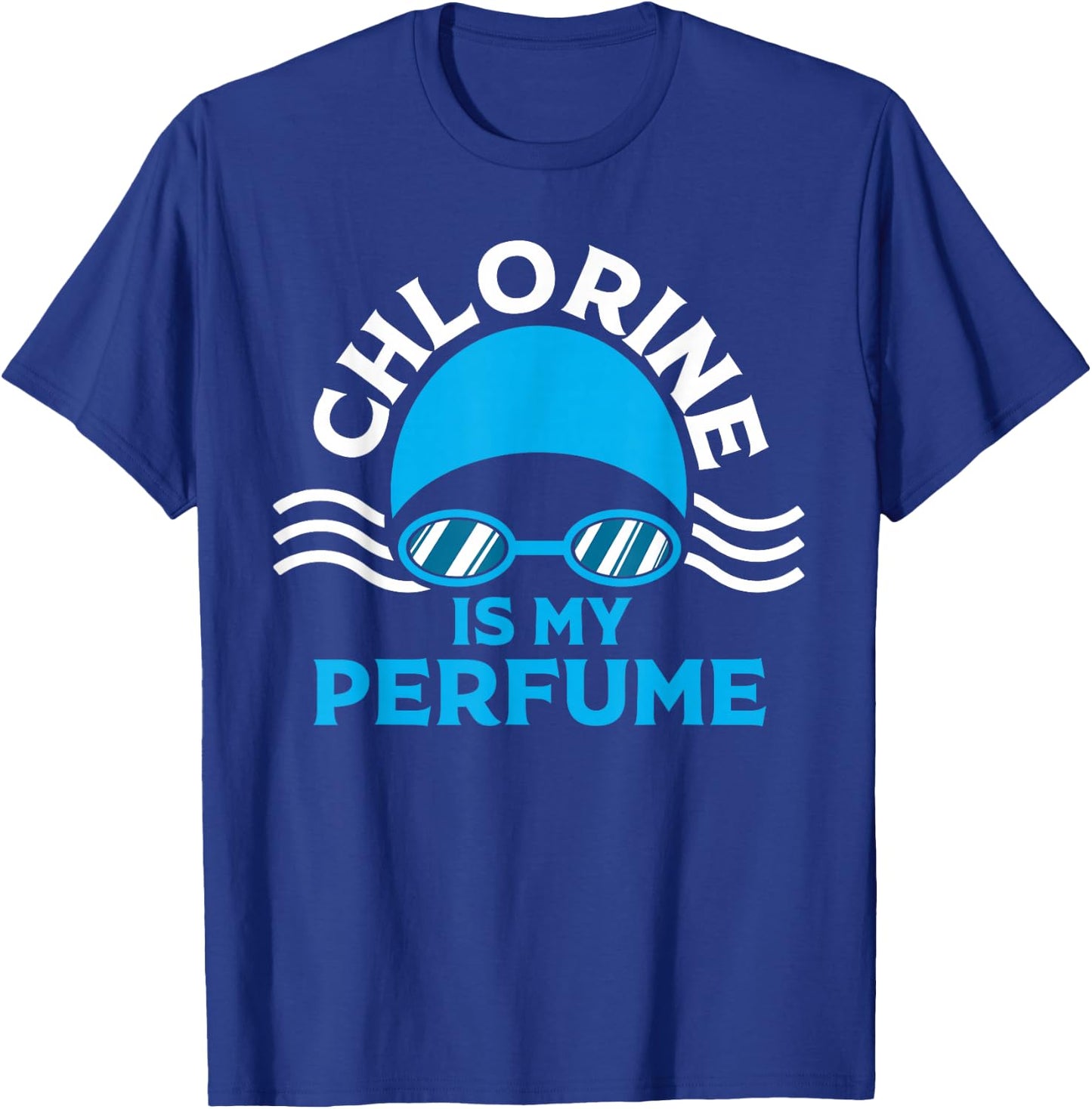 Funny Swimming Designs Women Water Sports Athletes T-Shirt - T-Shirt | Royal