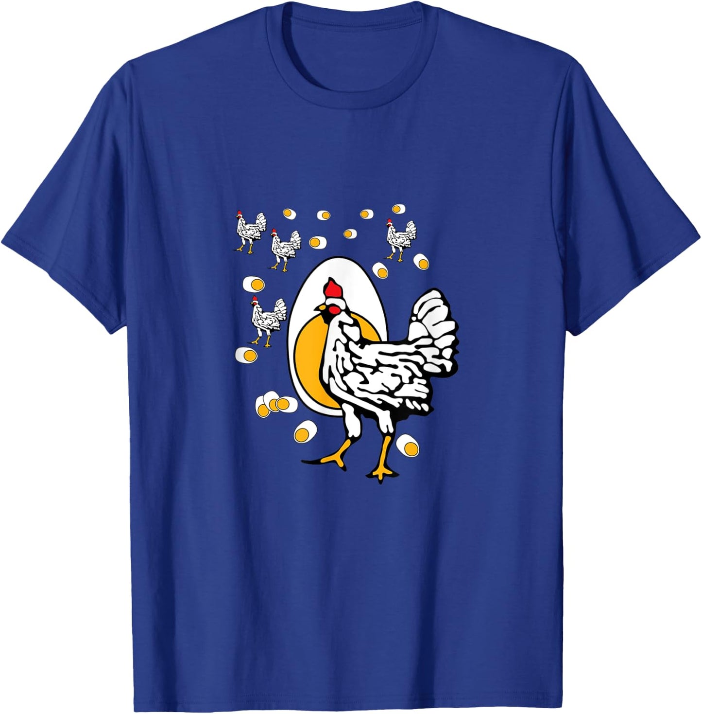 Roseanne Chicken Women's Classic Fit Black Solid T-Shirt - T-Shirt | Royal