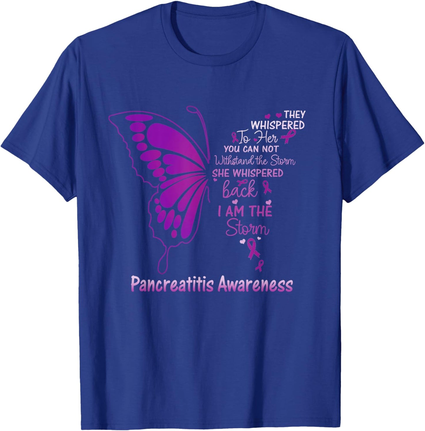 Pancreatitis I am the Storm T-Shirt - T-Shirt | Royal