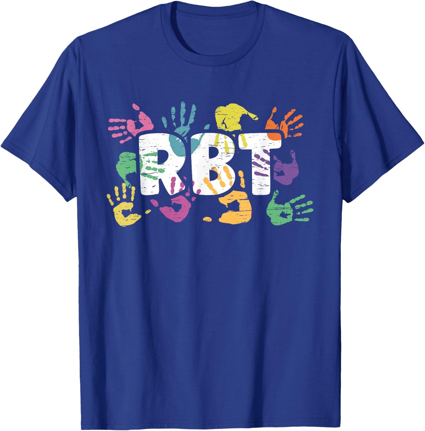Mental Illness Awareness Registered Behavior Technician RBT T-Shirt - T-Shirt | Royal