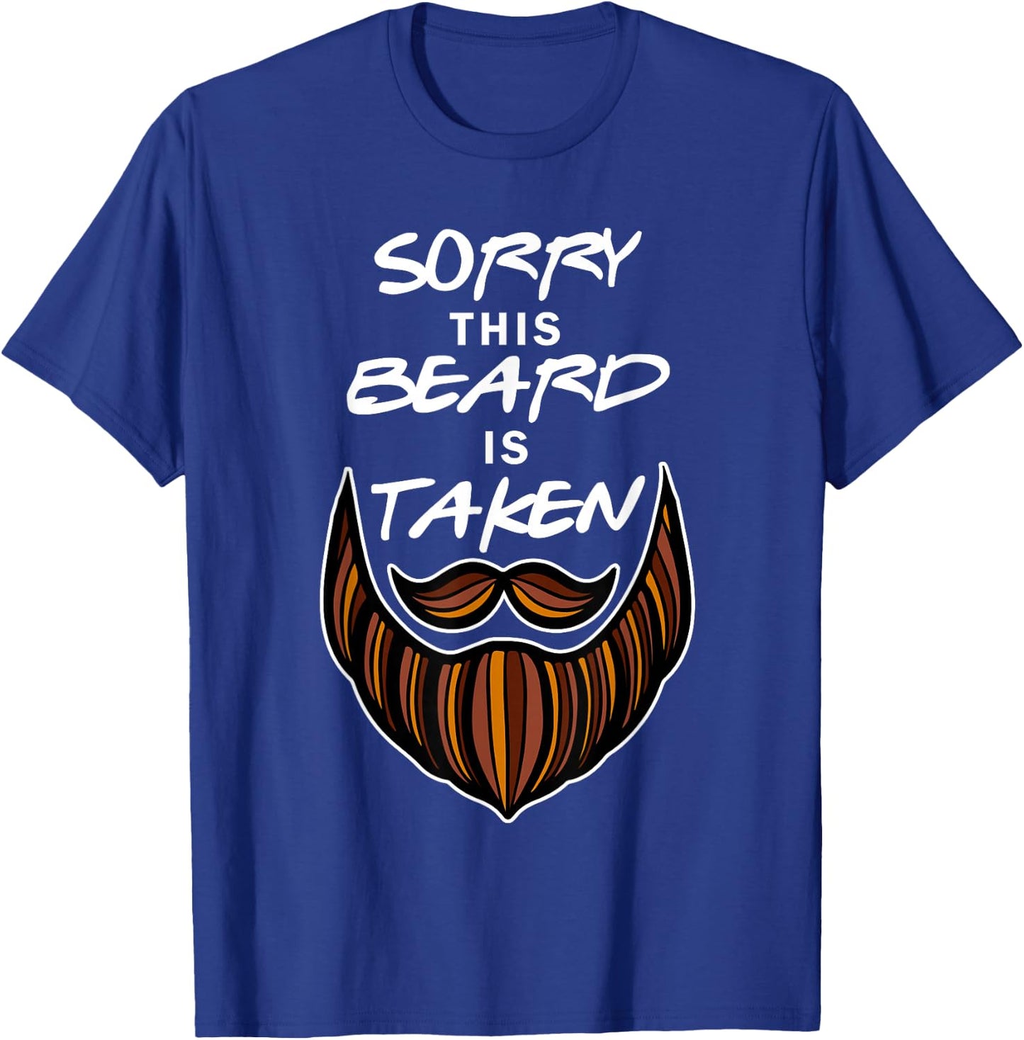 Beard Hipster Barber Moustache Man Beard Carrier T-Shirt - T-Shirt | Royal