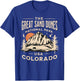 Great Sand Dunes National Park Colorado Hike Outdoors Retro T-Shirt - T-Shirt | Royal