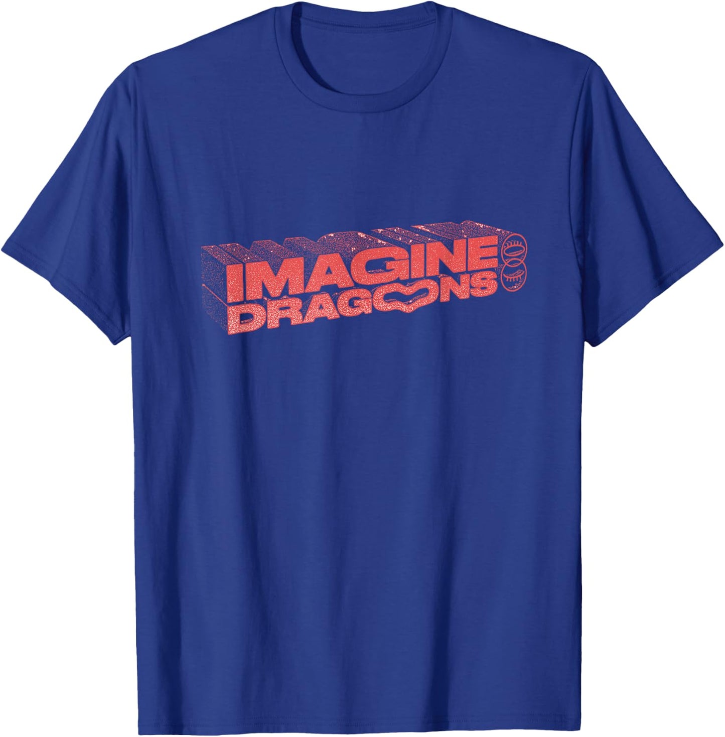 Official Imagine Dragons Heart Logo T-Shirt - T-Shirt | Royal