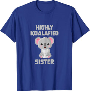 Highly Koalafied Sister T-Shirt - T-Shirt | Royal