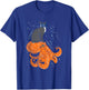 Funny Scuba Diving Gift, Funny Diving Cat Men Women T-Shirt - T-Shirt | Royal