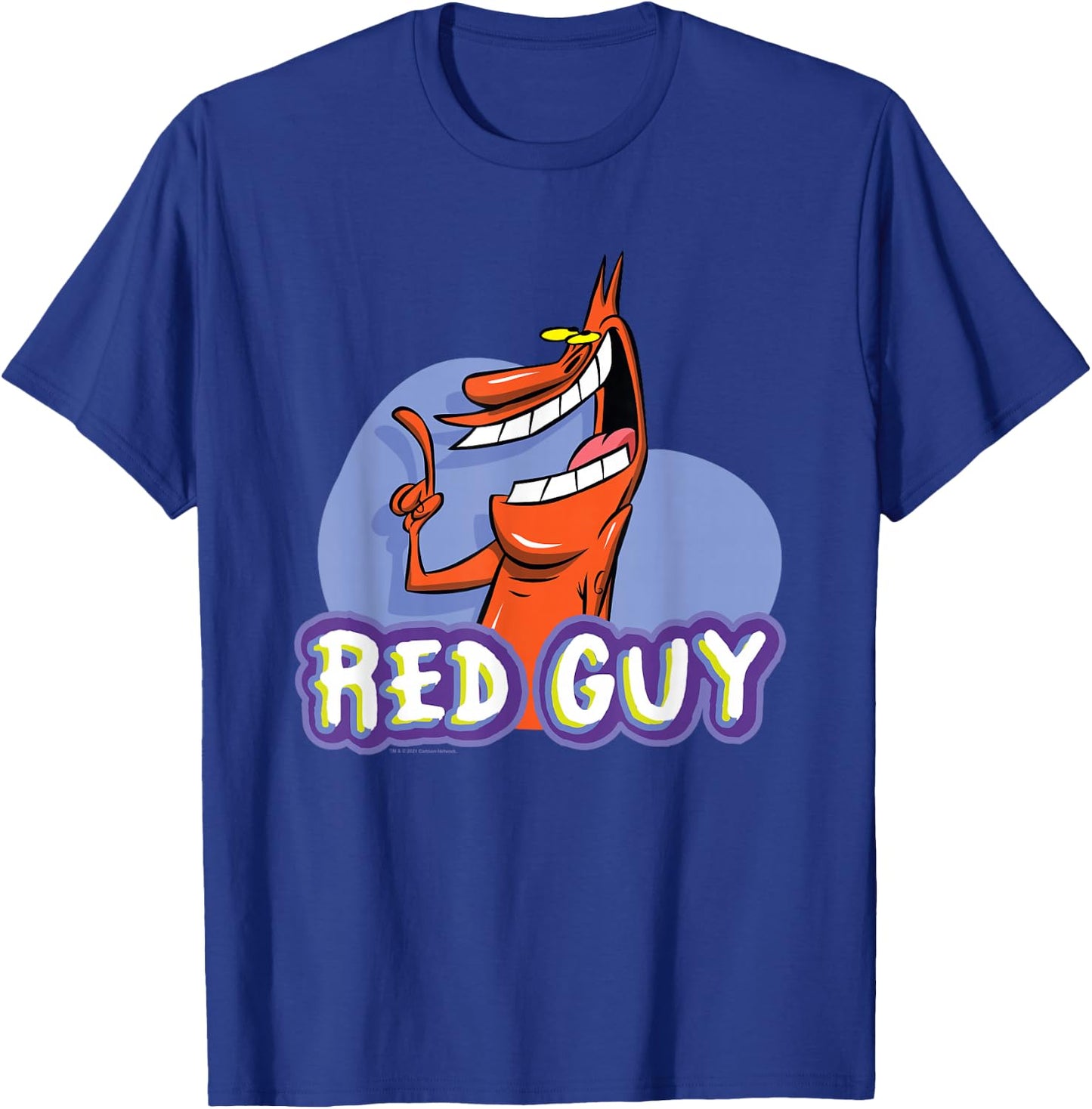 Cow & Chicken Red Guy T-Shirt - T-Shirt | Royal