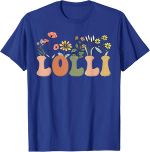 Wildflowers Lolli Floral Mother's Day Lolli T-Shirt - T-Shirt | Royal