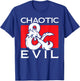 Dungeons & Dragons Chaotic & Evil T-Shirt - T-Shirt | Royal