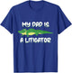 Dad is a Litigator Cute Gifts for Lawyer Dad Kids Boys T-Shirt - T-Shirt | Royal
