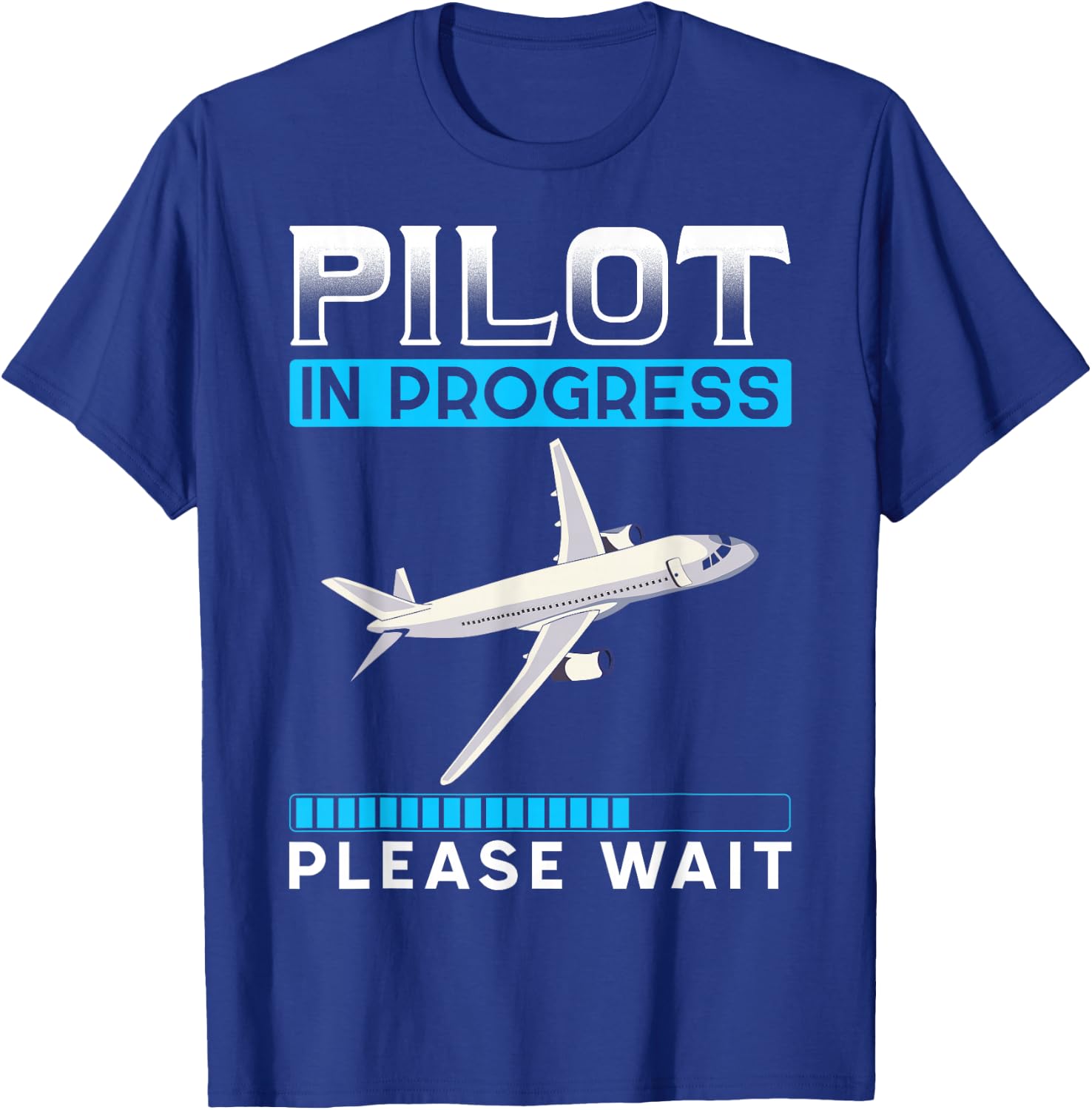 Flying Plane Co Pilot Gift Future Pilot T-Shirt - T-Shirt | Royal
