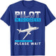 Flying Plane Co Pilot Gift Future Pilot T-Shirt - T-Shirt | Royal