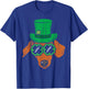 Leprechaun Dachshund Clover Glasses St Patricks Day Dog Gift T-Shirt - T-Shirt | Royal