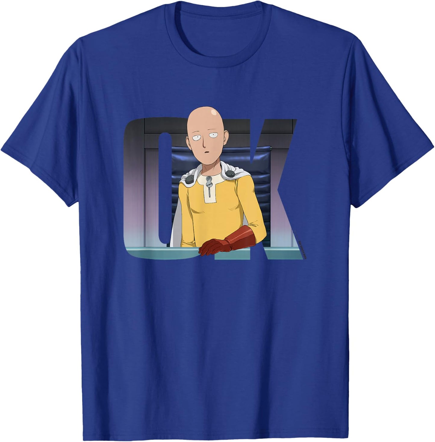 One Punch Man Saitama OK T-Shirt - T-Shirt | Royal
