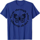 Grow Through What You Go Through Butterfly T-Shirt - T-Shirt | Royal