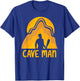 Caveman Cave Man Caving T-Shirt - T-Shirt | Royal